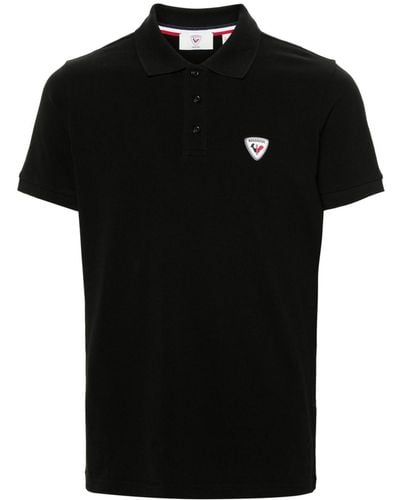 Rossignol Appliqué-logo Polo Shirt - Black