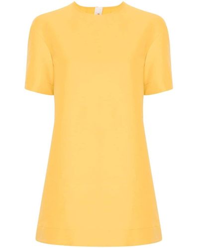 Marni Vestido corto Cady - Amarillo
