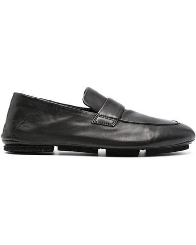 Officine Creative C-side Nappa Leather Loafers - Gray