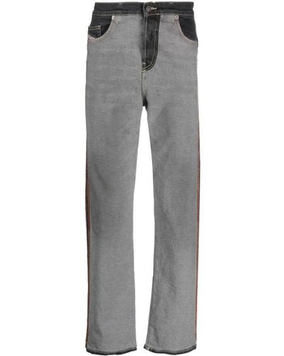 DIESEL 2020 D-viker 09g99 Straight Jeans - Gray