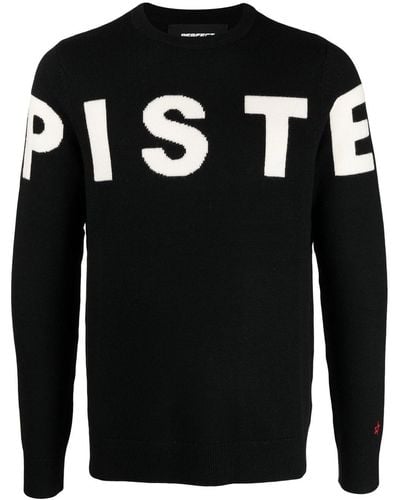 Perfect Moment Piste Two-tone Sweater - Black