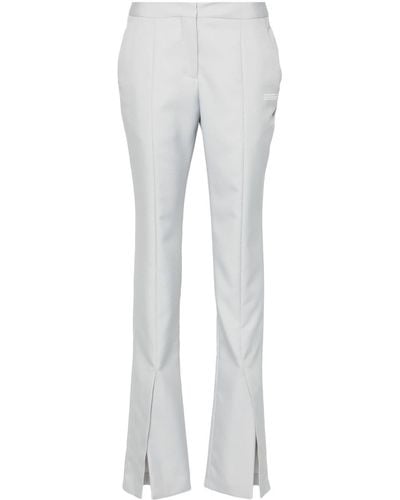 Off-White c/o Virgil Abloh Corporate Tech tailored trousers - Grau