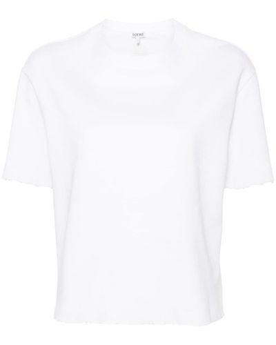 Loewe ダメージ Tシャツ - ホワイト