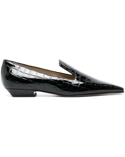10mm Alessia Leather Loafers