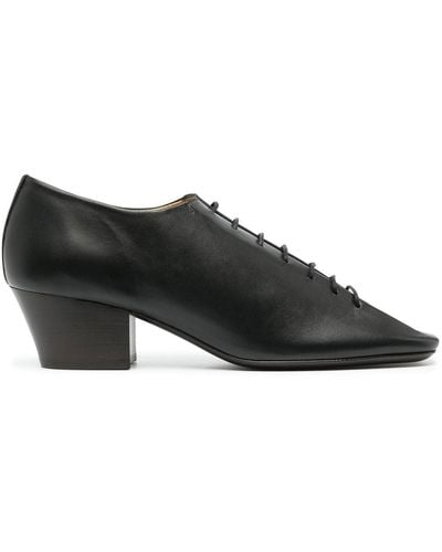 Lemaire Zapatos derby con tacón - Negro