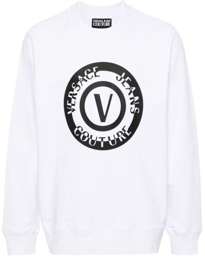 Versace Jeans Couture ロゴ スウェットシャツ - ホワイト