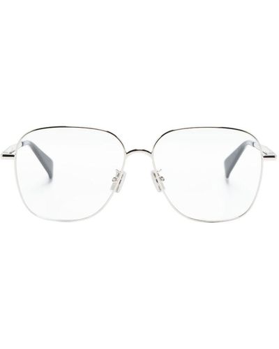 KENZO Eckige Brille im Oversized-Look - Mehrfarbig