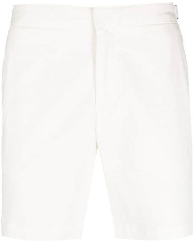 Orlebar Brown Bulldog Mid-rise Chino Shorts - White