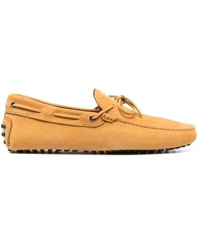 Tod's Gommino Bow-detail Loafers - Orange