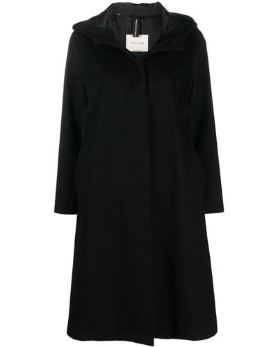 Mackintosh Innes Storm System Hooded Coat - Black