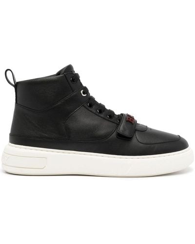 Bally High-top Lace-up Trainers - Black