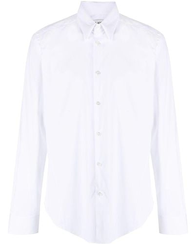 Lanvin Langärmeliges Hemd - Weiß