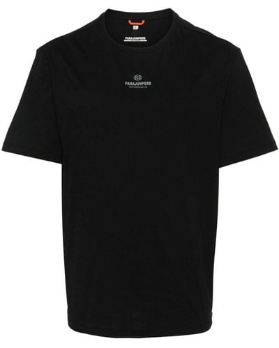 Parajumpers Boe Cotton T-shirt - Black
