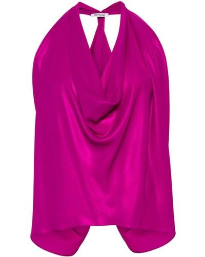 Parlor Passion Draped Top - Pink