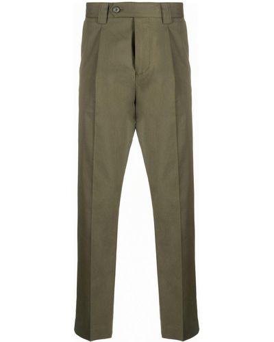 Paul Smith Pantalones chinos con corte slim - Verde