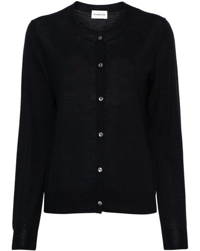 P.A.R.O.S.H. Cardigan Linfa - Nero