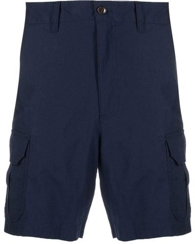 Michael Kors Shorts mit aufgesetzten Taschen - Blau