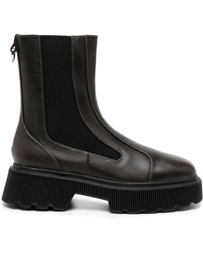 Senso Jorja IV leather ankle boots - Negro