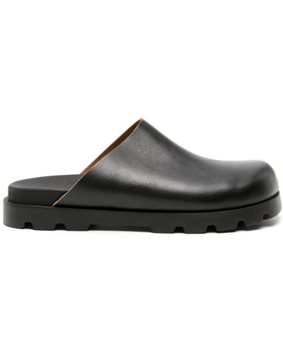 Camper Brutus leather slippers - Nero