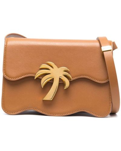 Palm Angels Palm Shoulder Bag - Brown