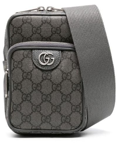 Gucci Ophidia GG Mini-Tasche - Grau