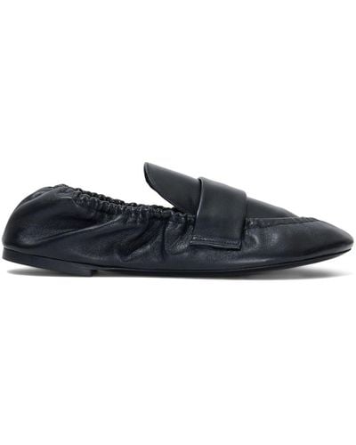 Proenza Schouler Glove Leather Loafers - Blue