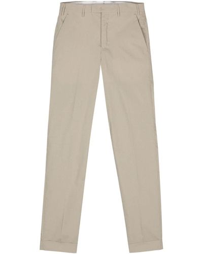 PT Torino Slim-fit Chino Trousers - Natural