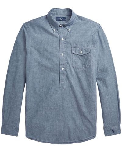 Polo Ralph Lauren Denim Overhemd - Blauw