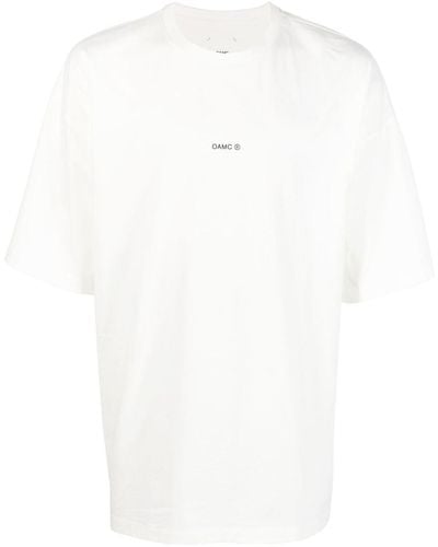 OAMC T-shirt à logo imprimé - Blanc