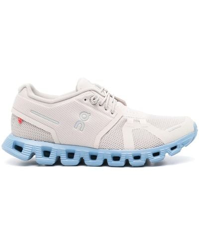 On Shoes Cloud 5 Running Trainers - White