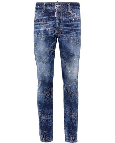 DSquared² Jeans slim - Blu