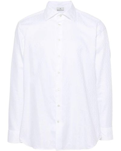 Etro Camicia con stampa paisley - Bianco
