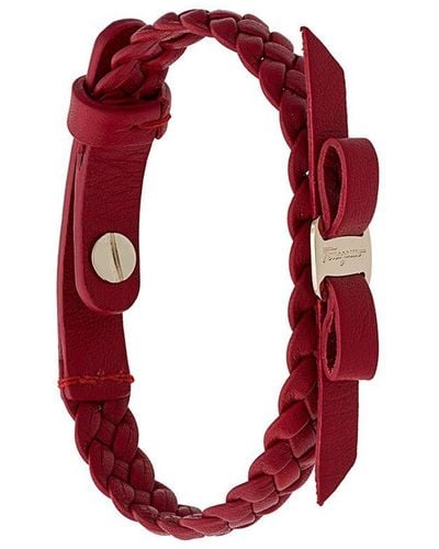 Ferragamo Armband mit Vara-Schleife - Rot