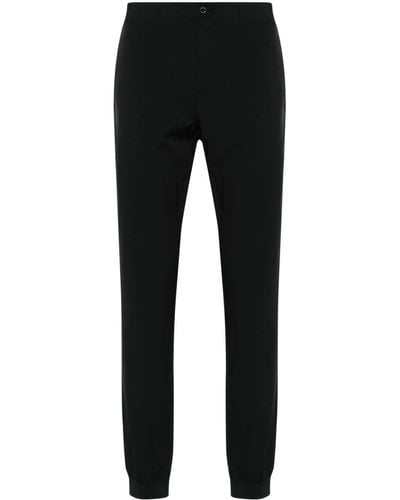J.Lindeberg Cuff Mid-rise Track Trousers - Black