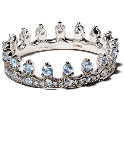 Annoushka Bague Crown - Blanc