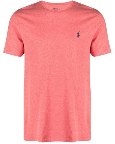 Polo Ralph Lauren T-shirt à logo brodé - Rouge