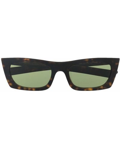 Retrosuperfuture Fred Rectangle-frame Sunglasses - Brown