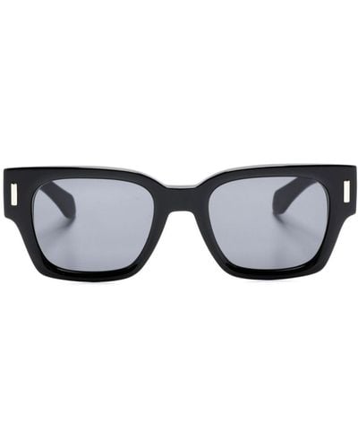 Ferragamo Zonnebril Met Vierkant Montuur - Zwart