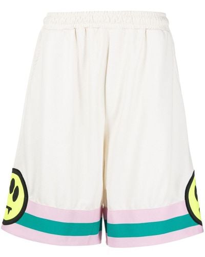 Barrow Shorts mit Logo-Print - Weiß