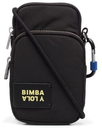Bimba Y Lola Funda para móvil con parche del logo - Negro