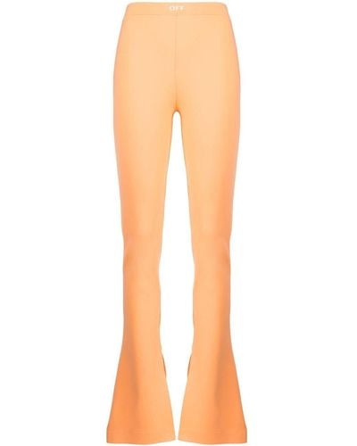 Off-White c/o Virgil Abloh Flare-leg Trousers - Orange