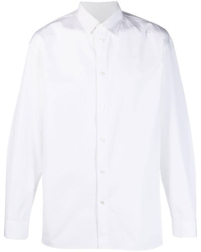 Jil Sander Classic Button-up Long Sleeve Shirt - White