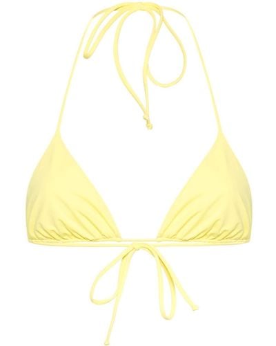 Mc2 Saint Barth Leah Reversible Bikini Top - Yellow