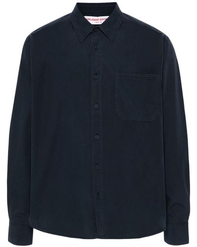Orlebar Brown Grasmoor Gd Cotton Shirt - Blue