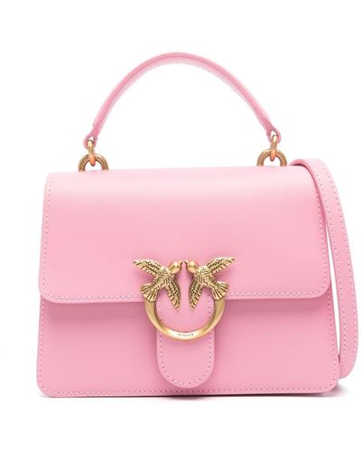 Pinko Mini sac à main Love One - Rose