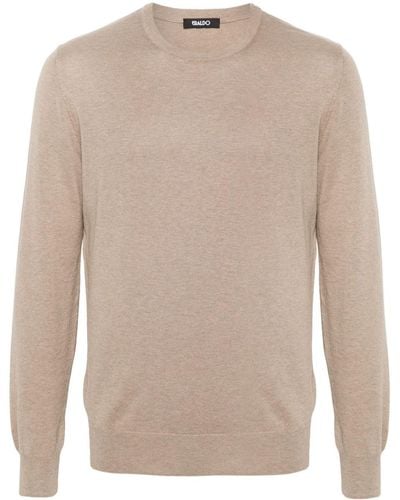 Eraldo Crew-neck Sweater - Natural