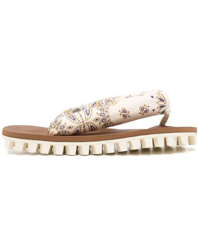 Suicoke Gta Thong-strap Sandals - White
