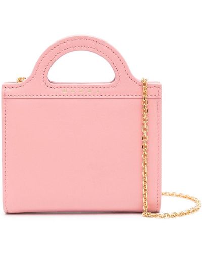 Marni Tropicalia Leather Wallet - Pink