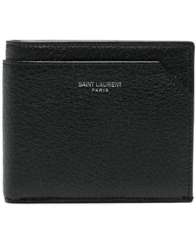 Saint Laurent Paris East/west Bi-fold Wallet - Black