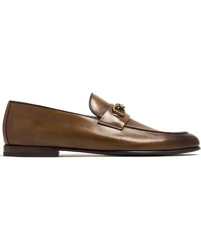 Barrett Sion Fresatura Leather Loafers - Brown